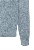 Rundhals Pullover aus Baumwolle smoke blue