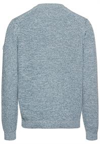 Rundhals Pullover aus Baumwolle smoke blue