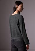 Rundhals-Pullover gravel grey mel.