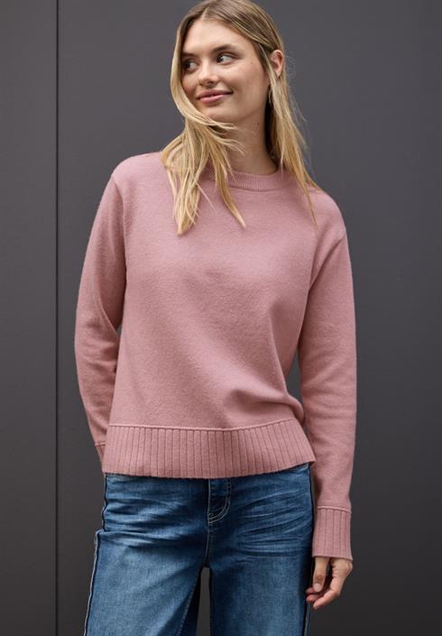 rundhals-pullover-powder-pink-mel