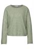 Rundhals-Pullover slate green mel.