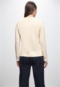 Rundhals Pullover soft beige