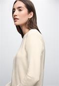 Rundhals Pullover soft beige