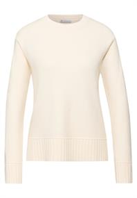 Rundhals Pullover soft beige