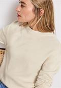 Rundhals Pullover tusk cream
