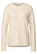 Rundhals Pullover tusk cream
