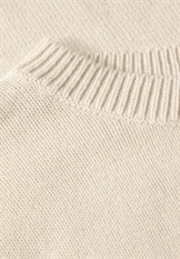 Rundhals Pullover tusk cream