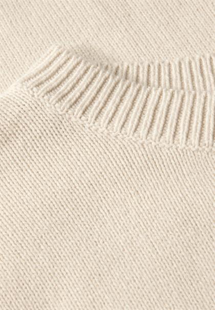 Rundhals Pullover tusk cream