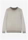 Rundhals-Strickpullover dapple gray