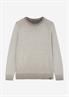 Rundhals-Strickpullover dapple gray