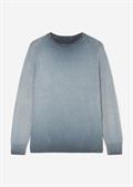 Rundhals-Strickpullover stormy sea