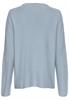 Rundhals Sweatshirt aus reiner Baumwolle soft blue