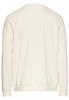 Rundhals Sweatshirt mit Brusttasche creme