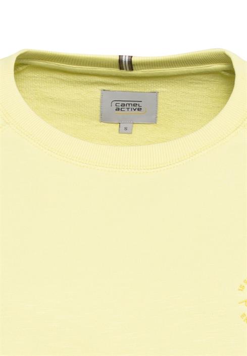 rundhals-sweatshirt-mit-tonalem-rubber-print-limoncello