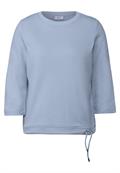 Rundhals Sweatshirt mountain blue