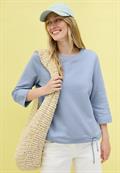 Rundhals Sweatshirt mountain blue