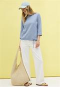 Rundhals Sweatshirt mountain blue