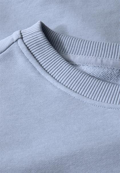 Rundhals Sweatshirt mountain blue