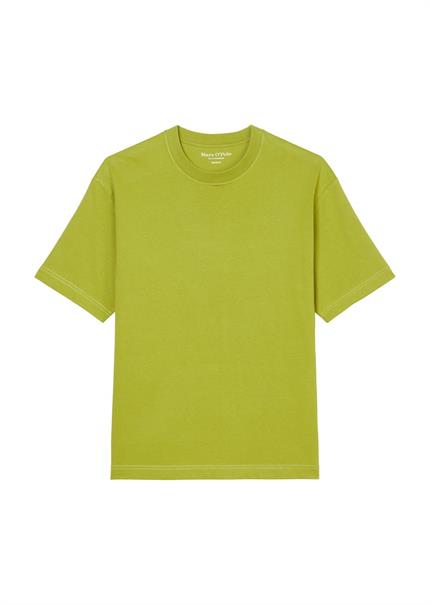 Rundhals-T-Shirt relaxed acid green