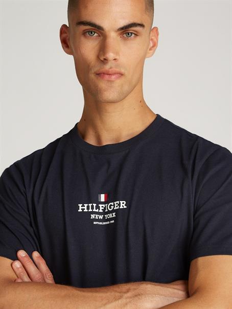RWB HILFIGER TEE desert sky