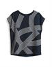 Sabethi print coal blue