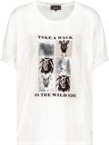 Safariprint Shirt off-white