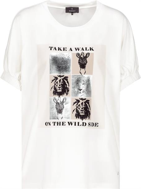 Safariprint Shirt off-white