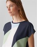Saloma print coal blue