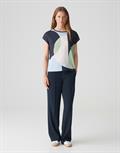 Saloma print coal blue