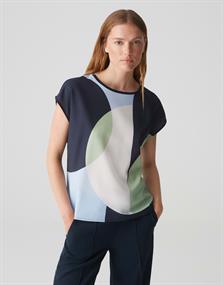Saloma print coal blue