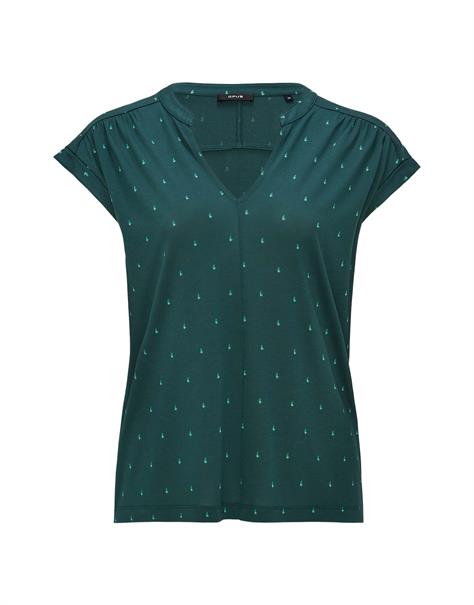 Sandi dotsy deep teal