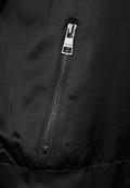Satin-Blouson black