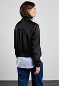 Satin-Blouson black