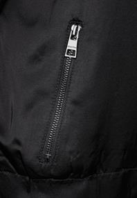 Satin-Blouson black