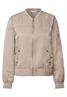 Satin Blouson safari beige
