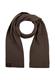 Schal aus Baumwoll-Mix dark brown