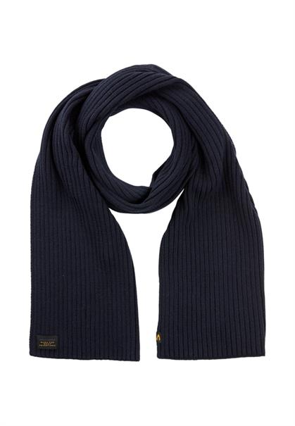 Schal aus Baumwoll-Mix dark navy