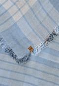 Schal aus Baumwollmix soft blue