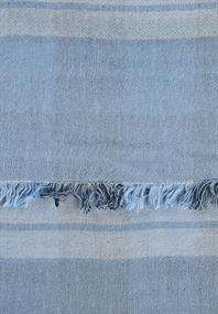 Schal aus Baumwollmix soft blue