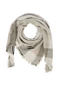Schal aus einem Baumwollmix shadow khaki