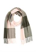 Schal aus recyceltem Polyester mauve pink