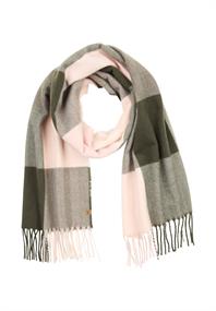 Schal aus recyceltem Polyester mauve pink