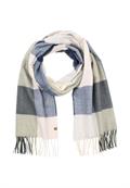 Schal aus recyceltem Polyester sage
