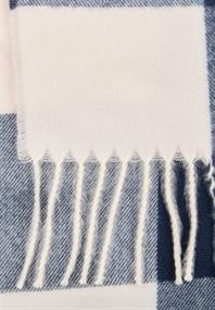 Schal aus recyceltem Polyester sage