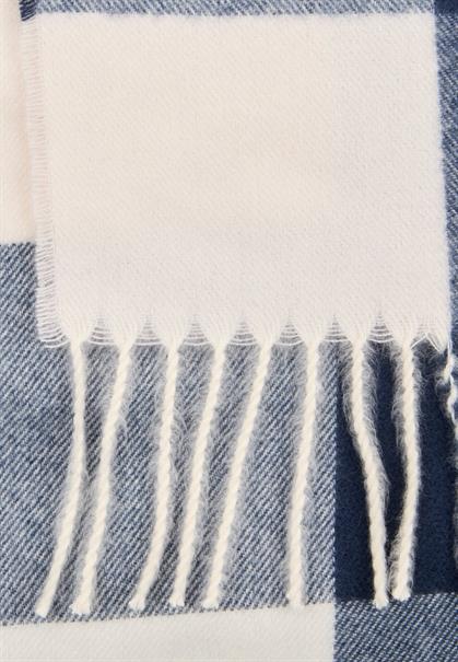 Schal aus recyceltem Polyester sage