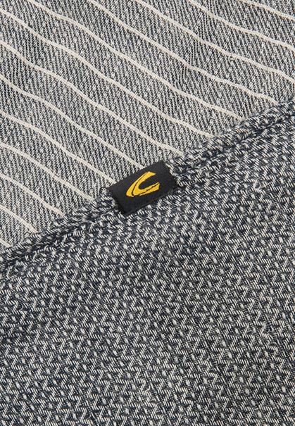 Schal aus reiner Baumwolle dark navy