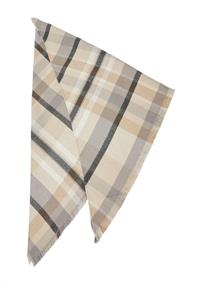 Schal beige|mehrfarbig