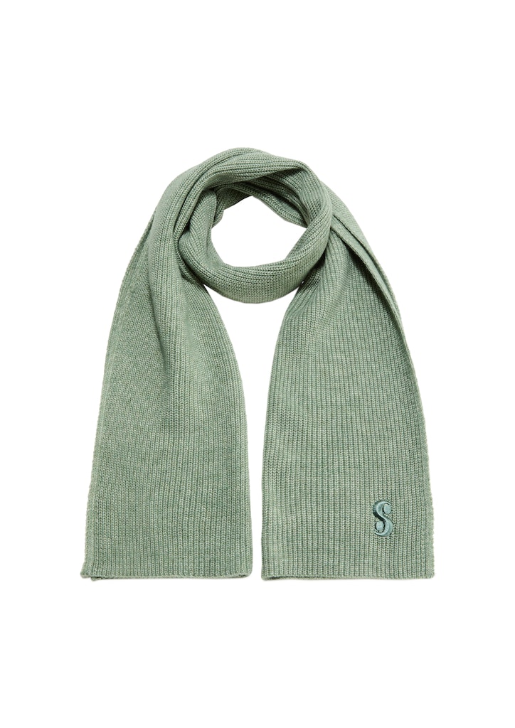 s.Oliver Damen Accessoires Schal grün bequem online kaufen bei
