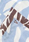 Schal mit Allover Print soft blue