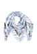 Schal mit Allover Print soft blue